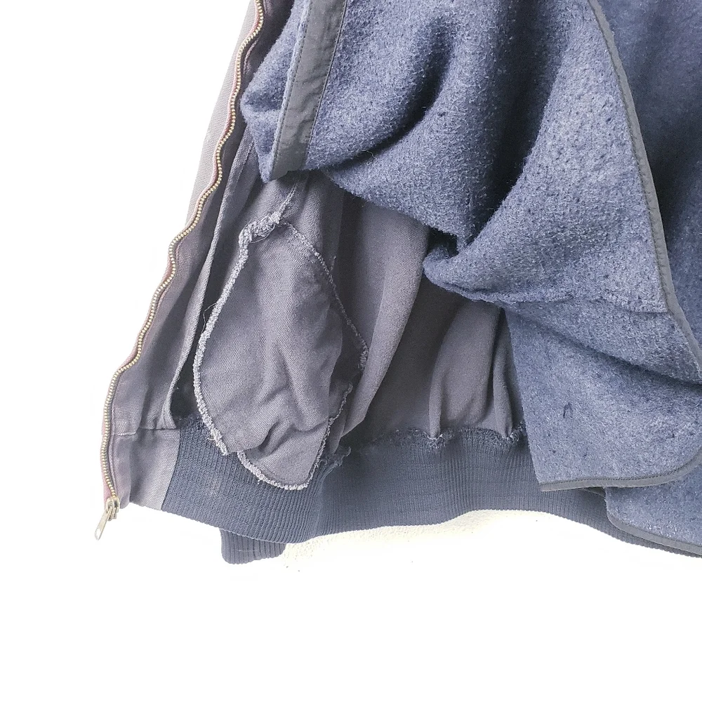 Tri-Mountain 4700 Sequoia Blue Canvas Flannel Lined Work Chore‎ Coat Size 3XLT